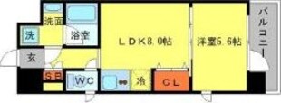 MDI三国コートの物件間取画像